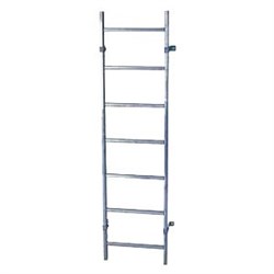 Шахтная лестница Krause нержавеющая, 11 перекладин 816108 - фото 10666