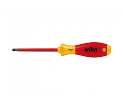Комбинированная отвертка Wiha SoftFinish изолированная PH 2 x 100 00848 - фото 143687