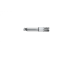 Шестигранная бита wihStandard HEX ball end 7017 SW 4,0x38 01738 - фото 145022