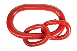 Звено овальное с дополнительными звеньями и плоским профилем TOR 63,0 t (г/п 63,0 т), шт - фото 156556