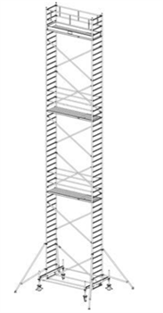 Алюминиевая вышка-тура Krause Stabilo 100 14,4м 751409 - фото 157236
