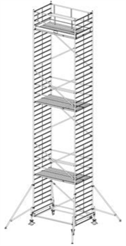 Алюминиевая вышка-тура Krause Stabilo 500 12,4м 735133 - фото 157245
