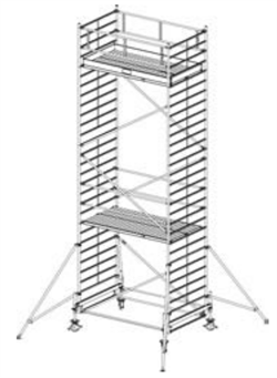 Алюминиевая вышка-тура Krause Stabilo 500 8,4м 755865 - фото 157261