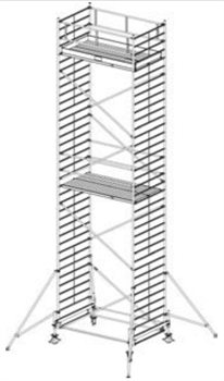 Алюминиевая вышка-тура Krause Stabilo 500 10,4м 755063 - фото 157263