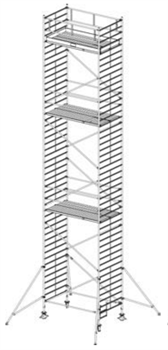 Алюминиевая вышка-тура Krause Stabilo 5000 13,3м 749130 - фото 157317