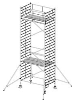 Алюминиевая вышка-тура Krause Stabilo 5000 8,3м 759085 - фото 157323