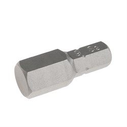 Шестигранная бита HEX H9х25мм 1/4" S2 JTC-1152509 - фото 166475