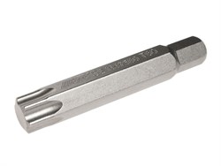 Удлиненная бита-звездочка Torx Т60х75мм 10мм S2 JTC-1337560 - фото 166556