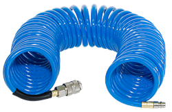 Полиуретановый спиральный шланг Fubag с фитингами рапид 8x12мм, 10м - фото 171865