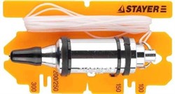 Строительный отвес Stayer Profi со шнуром 600 г 06352-60 - фото 264135