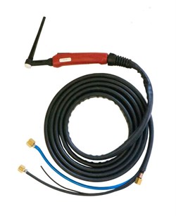 Горелка Aurora TIG 20 250A (100%) M12x1, газ 1/4G, вода 3/8G, 4m-с упр. разъемами 2-3-5 рin - фото 27072