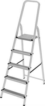 Алюминиевая стремянка Новая Высота NV 2110 9 ступеней 2110109 - фото 273294