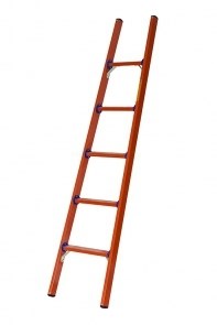 Диэлектрическая лестница приставная Диэлектрик 7 ступеней ЛСПД-2,8Е - фото 276089