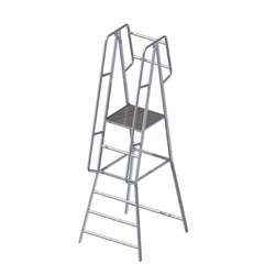 Лестница с площадкой ALUR Л-3,5 м - фото 297663