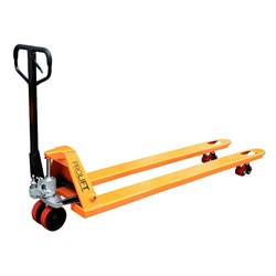 Гидравлическая тележка PROLIFT AC 25 2500 кг, колеса полиуретан, 2000x550 мм - фото 298238