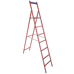 Диэлектрическая стремянка с симметричной опорой Диэлектрик ССД-2,3 7 ступеней - фото 339017