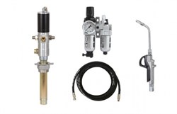 Комплект GROZ: пневматический насос 3:1, пистолет, шланг и воздушный фильтр GR45340KGF - фото 349644