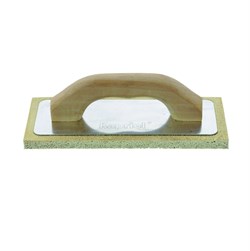 Терка штукатурная с твердой губкой, 14х21 см, дерев.ручка Kapriol 23050