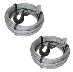 Канат 30,0 мм (450 м) для лебедки TOR с Кч-10,0т 320А опрессовка - фото 398909