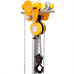 Таль ручная шестеренная цепная передвижная TOR ТРШБк 5,0 т 3 м