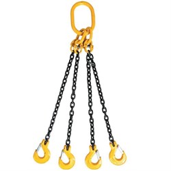 Строп цепной TOR 4СЦ г/п 6,7 т 3,0 м звено 17,0 т крюки 320А 5 т