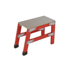 Стеклопластиковая подмость с вертикальными опорами Оникс СВП-0,4 h=400мм, разборная, площадка 400х400мм - фото 419608