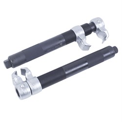 Стяжка амортизаторных пружин, 280 мм, кованная, усиленная, одинарный крюк, 2 предмета МАСТАК 100-05280D 100-05280D - фото 675876