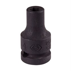 Головка торцевая ударная шестигранная 1/4", 4 мм KING TONY 253504M TONY - фото 678392