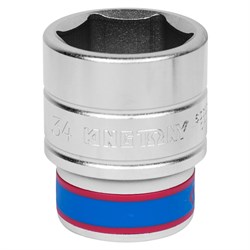Головка торцевая стандартная шестигранная 3/4", 34 мм KING TONY 633534M TONY - фото 680625
