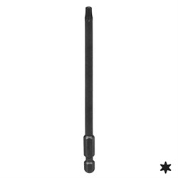 Вставка (бита) торцевая 1/4", Torx, Т27, 110 мм, для шуруповерта KING TONY 711127T TONY - фото 681128