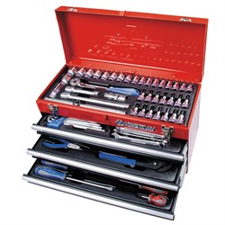 Набор инструментов универсальный, выдвижной ящик, 73 предмета KING TONY 901-073MR Tony - фото 681892