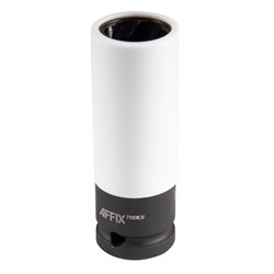 Головка для поврежденного крепежа глубокая 1/2", 19 мм, тонкостенная, пластиковая защита AFFIX AF10931019 AF10931019 - фото 682910