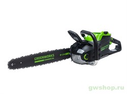 Пила цепная аккумуляторная GD-82 82V GREENWORKS GD82CS51 Greenworks 2008307 - фото 684296