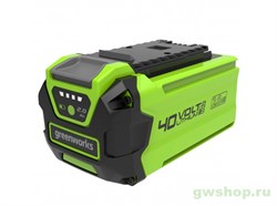 Аккумулятор 40V GREENWORKS G40USB2 2 А.ч Greenworks 2939407 - фото 685439