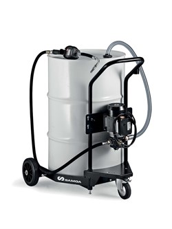 Мобильный маслораздатчик SAMOA с электронасосом для бочек 205 л с реле давления 562101 - фото 690045