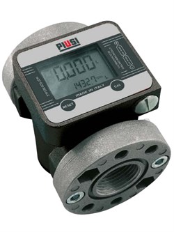 Счетчик PIUSI K600/3 F00496A20 для антифриза и масла, 6-60 л/мин, электронный - фото 690463