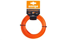 Леска для триммеров Amigo 70130 3,0 мм звезда 15 м - фото 691758