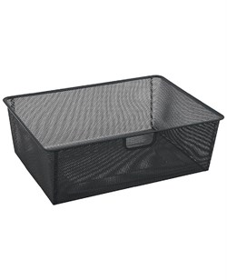 Корзина мелкосетчатая ПРАКТИК GBM 60х20 графит S70299312215 - фото 709427