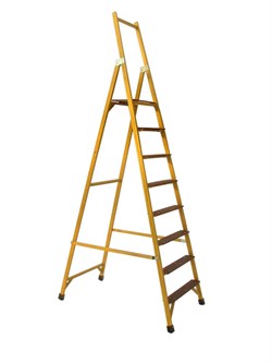 Диэлектрическая стремянка 7 ступеней ССС-3,2Ш-Ф40С - фото 78391