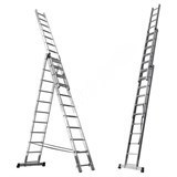 Алюминиевая трехсекционная лестница Elkop Hobby VHR 3х14 - фото 96764