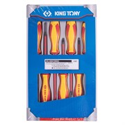 Набор отверток, диэлектрические, 7 предметов KING TONY 30607MR02 TONY