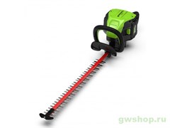 Кусторез аккумуляторный 60 V GREENWORKS GD60HT Greenworks 2201007 Кусторез аккумуляторный 60 V GREENWORKS GD60HT Greenworks 2201007