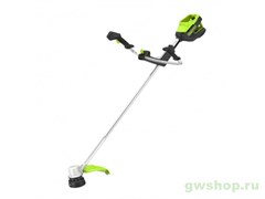 Триммер аккумуляторный GD82BCBK5 82V GREENWORKS 45 см АКБ 5 Ач и ЗУ Greenworks 2110707UB Триммер аккумуляторный GD82BCBK5 82V GREENWORKS 45 см АКБ 5 Ач и ЗУ Greenworks 2110707UB
