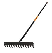 Грабли Amigo 77013 с металлическим черенком, пластиковые