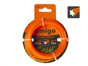 Леска для триммеров Amigo 70341 "Звезда" 1,5 мм 15 м