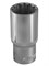 Торцевая 12-гранная головка Jonnesway глубокая 1/2"DR, 26 мм S04HD4726 - фото 109992