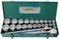 Набор дюймовых торцевых головок Jonnesway 3/4"DR, 7/8"-2", 27 предметов S04H6327S - фото 114576