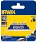 Безопасные биметаллические трапециевидные лезвия Irwin Blue, 5 шт 10505823 - фото 173056
