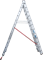 Алюминиевая трехсекционная лестница Новая Высота NV 523 3х12 5230312 - фото 289584