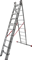 Алюминиевая трехсекционная лестница Новая Высота NV 323 3х10 3230310 - фото 289781